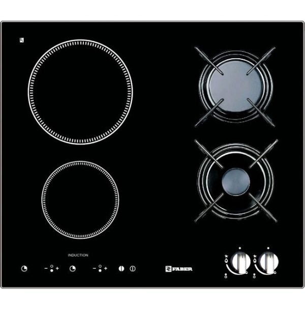 Bếp Gas Âm Kết Hợp Từ Faber FB-2IN2G