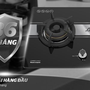 Ảnh công trình thực tế Bếp Gas Âm Kính APEX APB8818