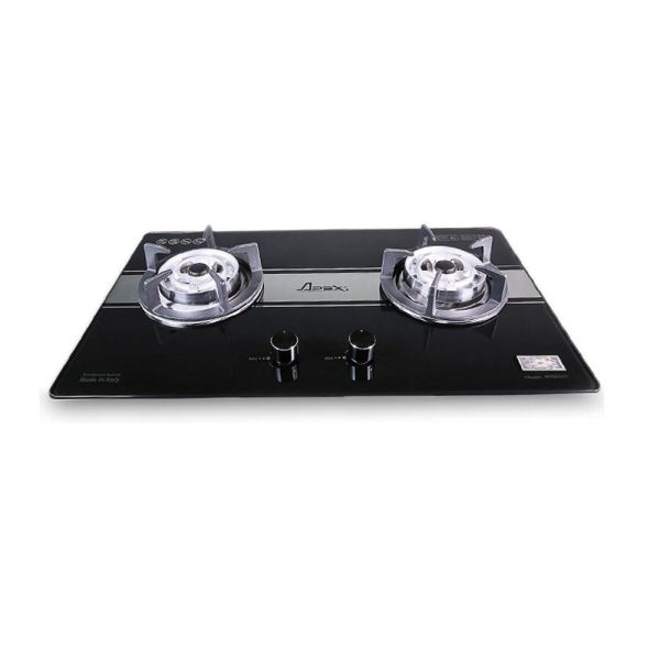 Bếp Gas Âm Kính SOMIPress 2 Lò Cao Cấp Apex APB8801