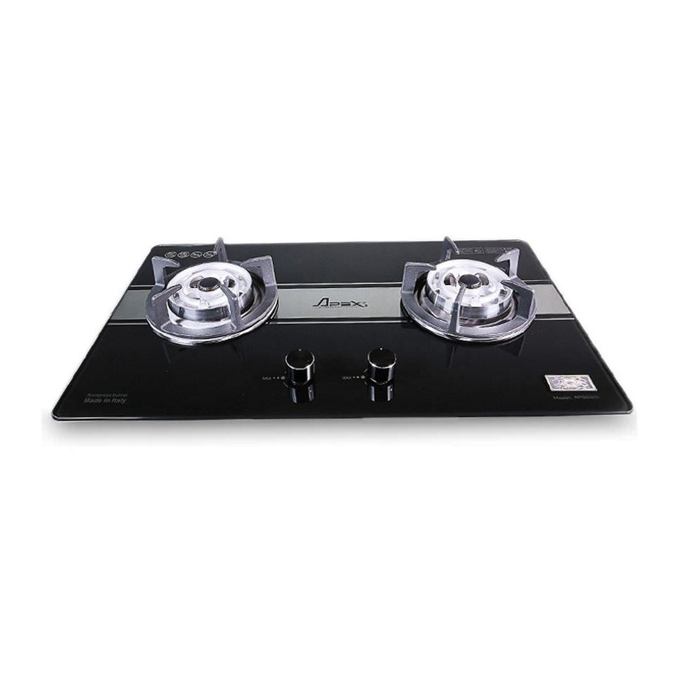 Bếp Gas Âm Kính SOMIPress 2 Lò Cao Cấp Apex APB8801