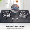 Bếp Gas Âm Kính Sunhouse SHB5546MT - ảnh 2