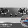 Bếp Gas Âm Kính Sunhouse SHB7736 - ảnh 2