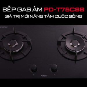 Ảnh công trình thực tế Bếp Gas Âm Paloma PD-T75CSB