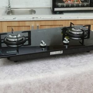 Ảnh công trình thực tế Bếp Gas Âm Rinnai RVB-212BG(SL)
