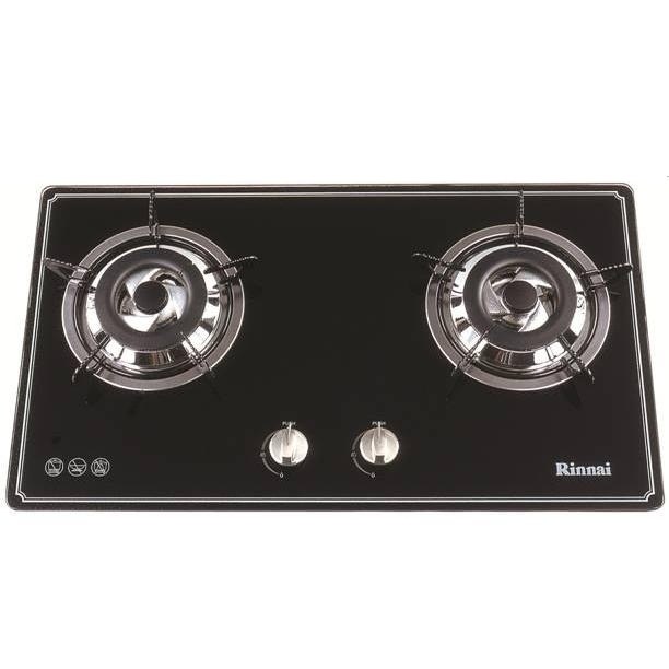 Bếp Gas Âm Rinnai RVB-2BG(B)