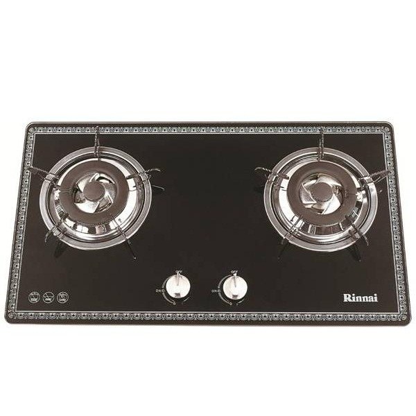 Bếp Gas Âm Rinnai RVB-2BG(F)