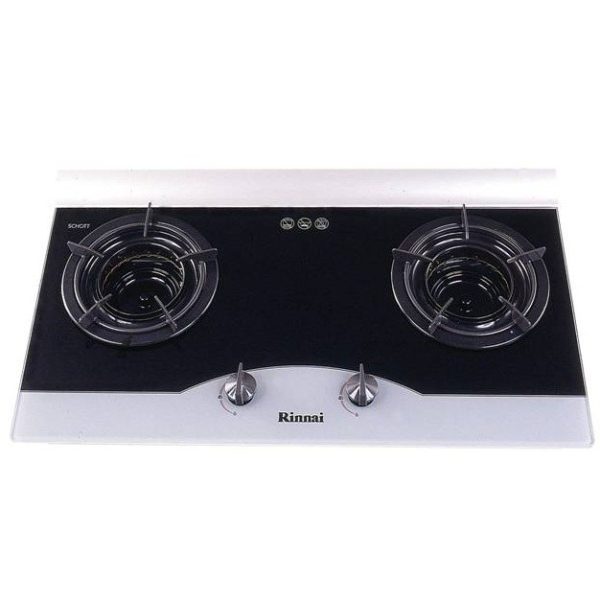 Bếp Gas Âm Rinnai RVB-2G-i(BW)
