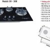 Bếp Gas Âm Sevilla SV-308 - ảnh 2