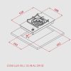 Bếp Gas Âm Teka CGW LUX 30.1 1G - ảnh 2