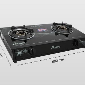 Ảnh công trình thực tế Bếp Gas Dương Kính APEX APB0816