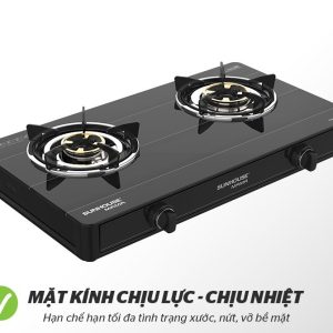 Ảnh công trình thực tế Bếp Gas Dương Kính Sunhouse MAMA MMB0910