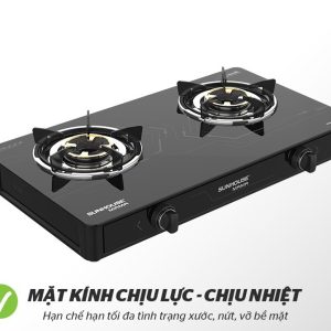 Ảnh công trình thực tế Bếp Gas Dương Kính Sunhouse MAMA MMB0911