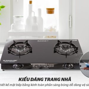 Ảnh công trình thực tế Bếp Gas Dương Kính Sunhouse SHB203MT