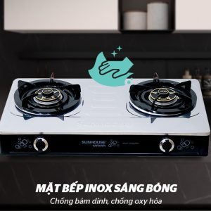 Ảnh công trình thực tế Bếp Gas Dương Sunhouse MAMA MMB0986