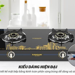 Ảnh công trình thực tế Bếp Gas Dương Sunhouse SHB0912