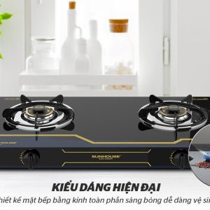 Ảnh công trình thực tế Bếp Gas Dương Sunhouse SHB3210
