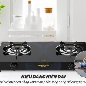 Ảnh công trình thực tế Bếp Gas Dương Sunhouse SHB3215