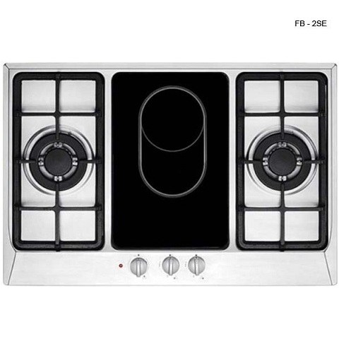 Bếp Gas Kết Hợp Bếp Điện Inox Faber FB-2SE