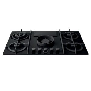 Bếp Gas Kết Hợp Máy Hút Mùi ELICA NIKOLATESLA FLAME BL/F/88 GPL (*) - Than Hoạt Tính
