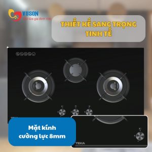 Ảnh công trình thực tế Bếp Gas Teka TOTAL GKN LUX 86 3G