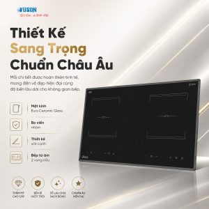 Ảnh công trình thực tế Bếp Từ Binova BI-166Plus