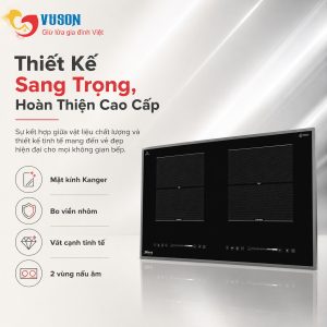 Ảnh công trình thực tế Bếp Từ Binova BI-509Plus Series 6
