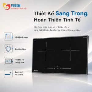 Ảnh công trình thực tế Bếp Từ Binova BI-590Plus Series 6