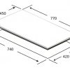 Bếp Từ Đa Điểm 3 Vùng Nấu Capri CR-831KT - ảnh 2