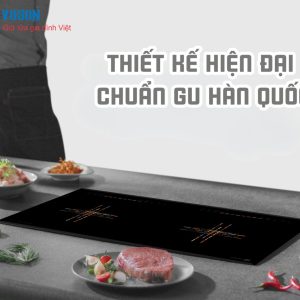 Ảnh công trình thực tế Bếp Từ Đôi Hawonkoo CEH-217-II