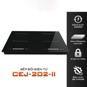 Ảnh công trình thực tế Bếp Từ Đôi Junger CEJ-202-II