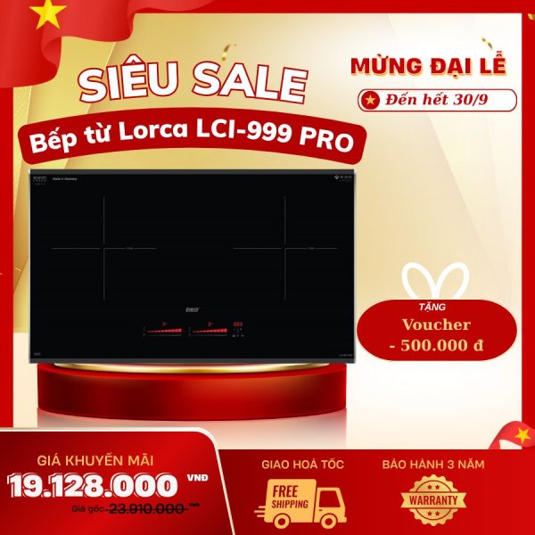 Bếp Từ Đôi Lorca LCI-999 PRO