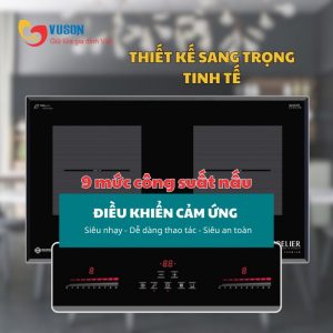 Ảnh công trình thực tế Bếp Từ Đôi Spelier SPE IC 1089