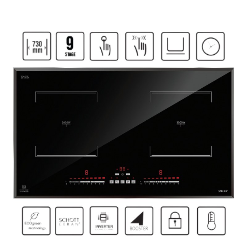 Bếp Từ Đôi Spelier SPE IC 928 C/Plus