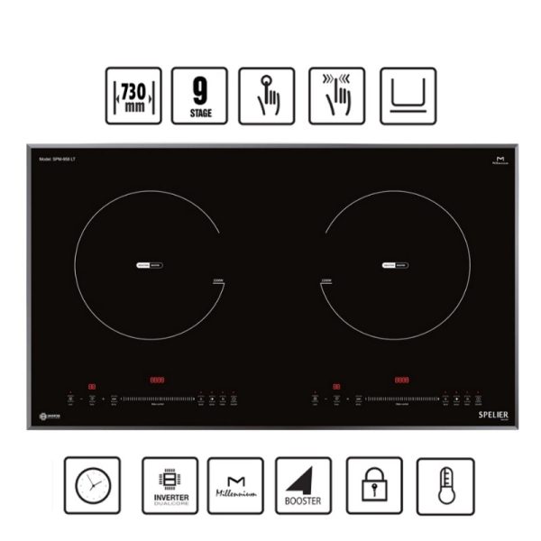 Bếp Từ Đôi Spelier SPM 958LT