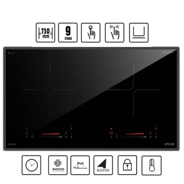 Bếp Từ Đôi Spelier SPM 998I PLUS