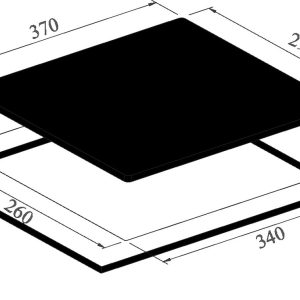 Ảnh công trình thực tế Bếp Từ Đơn ATG EU- 08 Plus Seri 4.0