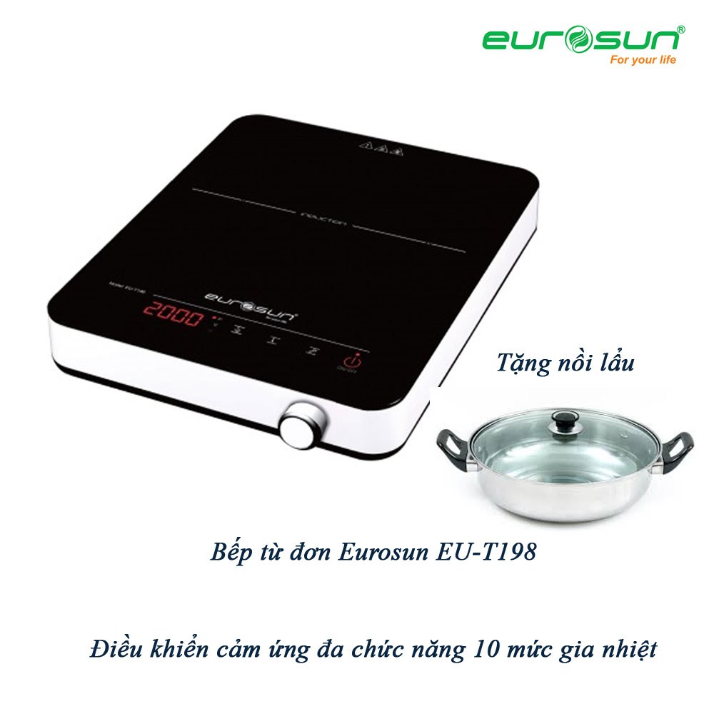 Bếp Từ Đơn Eurosun EU-T198