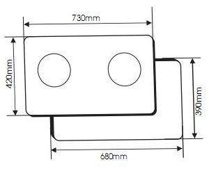 Ảnh công trình thực tế Bếp Từ Đơn Fandi FD – 225I