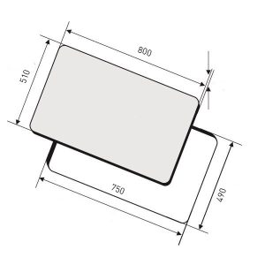Ảnh công trình thực tế Bếp Từ Elica DIAMOND 805 BL