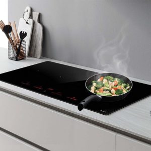 Ảnh công trình thực tế Bếp Từ Elica RATIO 874 SLIM BL