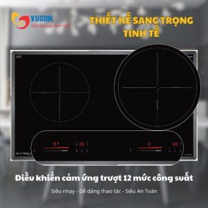 Ảnh công trình thực tế Bếp Từ Eurosun EU-T568Max