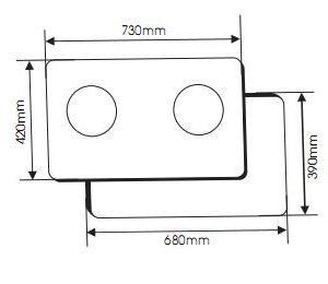Ảnh công trình thực tế Bếp Từ Fandi FD – 226I