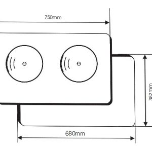 Ảnh công trình thực tế Bếp Từ Fandi FD – 829MDI