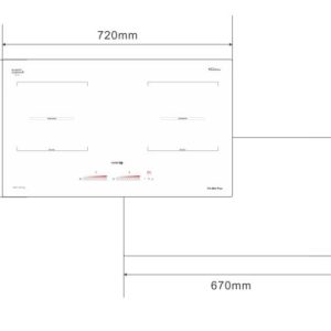 Ảnh công trình thực tế Bếp Từ Fandi FD-866 PLUS