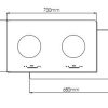 Bếp Từ Fandi FD-SLIDE 228I - ảnh 2