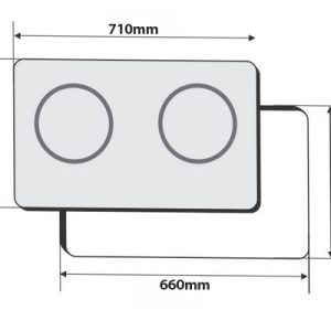 Ảnh công trình thực tế Bếp Từ Faster FS ID266