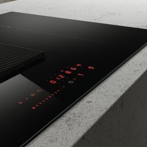 Ảnh công trình thực tế Bếp Từ Kết Hợp Máy Hút Mùi Elica NIKOLATESLA PRIME S BL/F PO/83 (*)