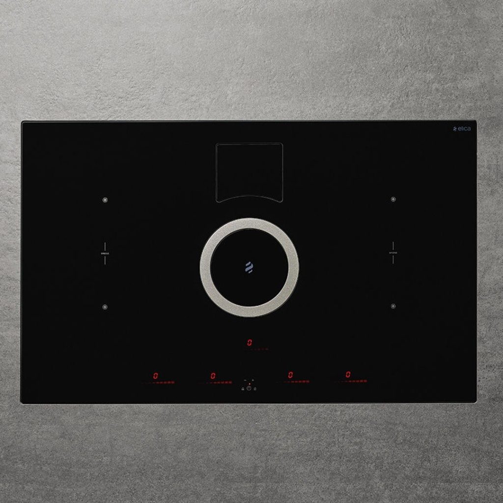 Bếp Từ Kết Hợp Máy Hút Mùi Elica NIKOLATESLA SWITCH BL/A/83 (Ống Thoát)