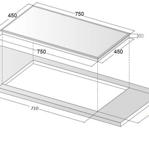 Ảnh công trình thực tế Bếp Từ Lorca LCI 309
