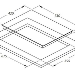 Ảnh công trình thực tế Bếp Từ Lorca LCI 816
